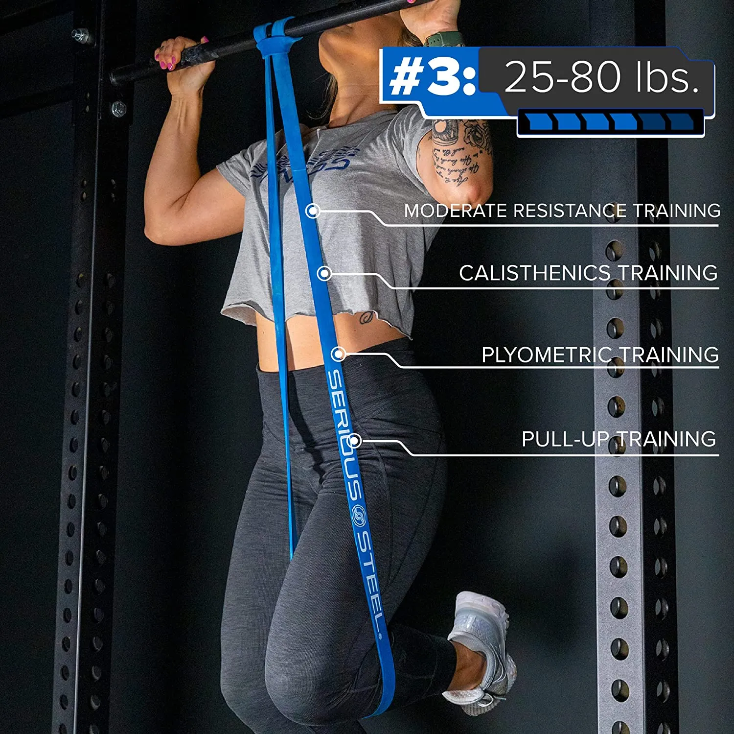 41" Average Resistance Band (50-120 lbs)