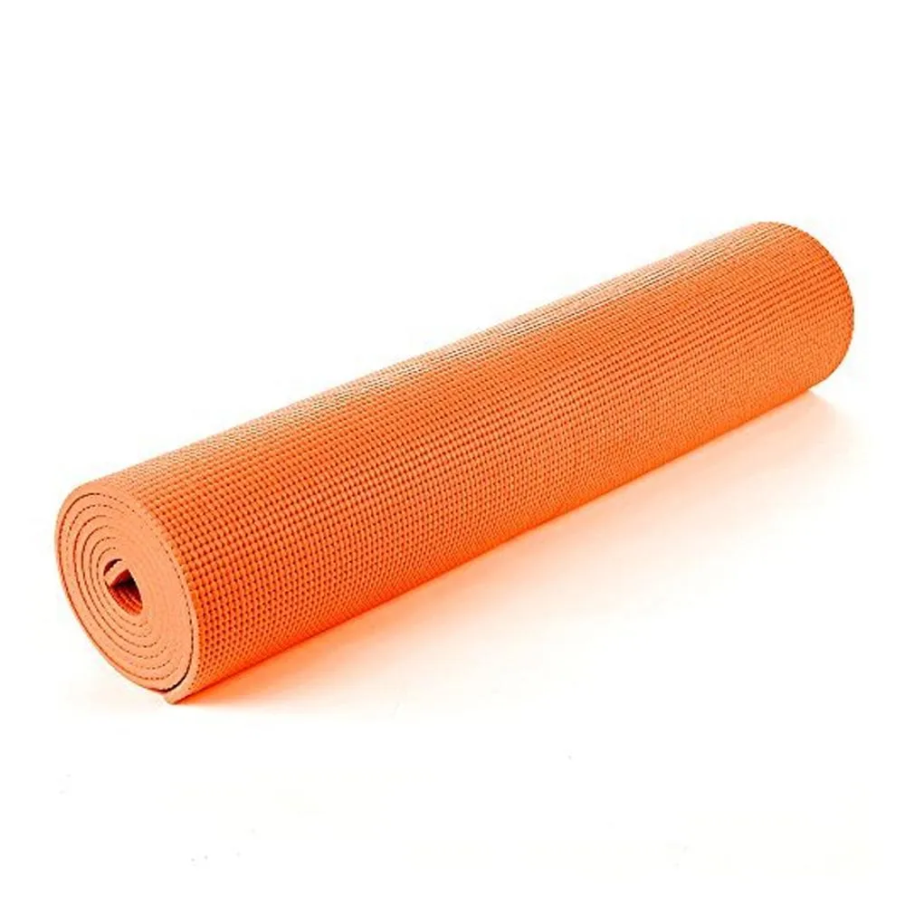 6mm Yoga Mats Soft Non Slip Exercise Mat - Orange