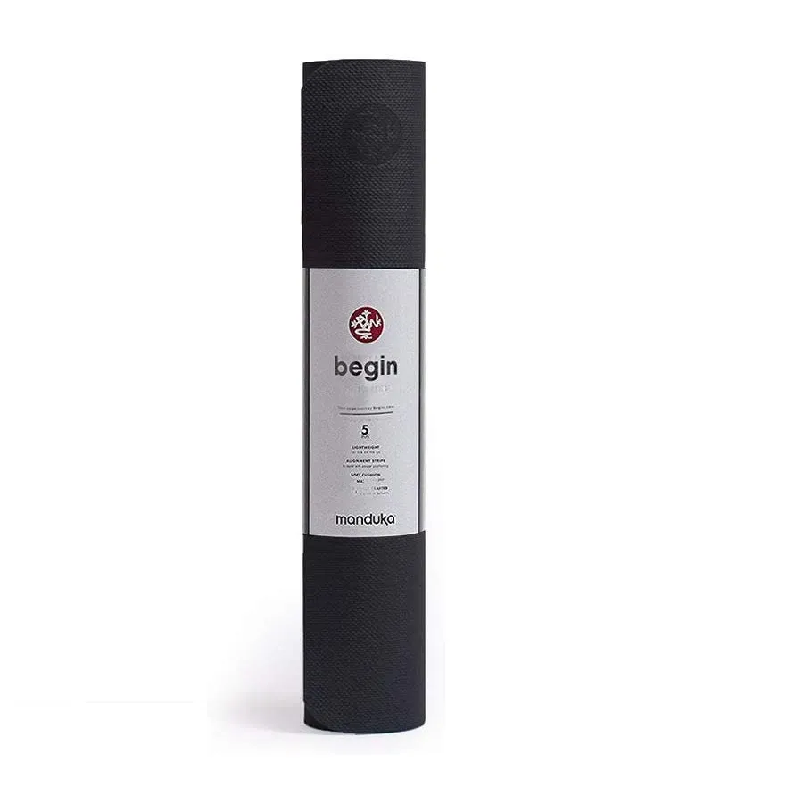 BEGIN YOGA MAT - STEEL GREY - 68 INCHES