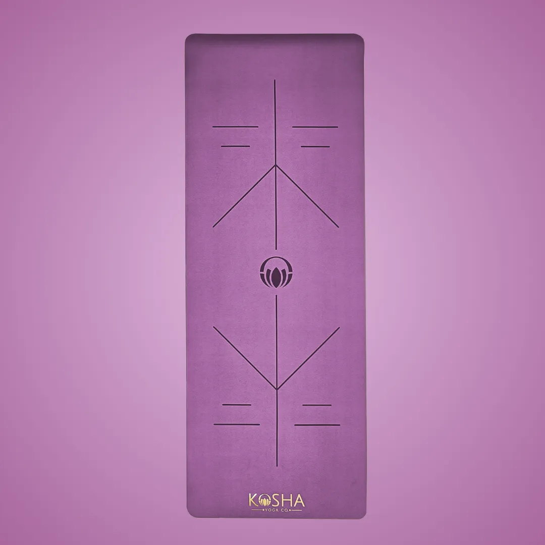 Grape PUre Align Yoga Mat