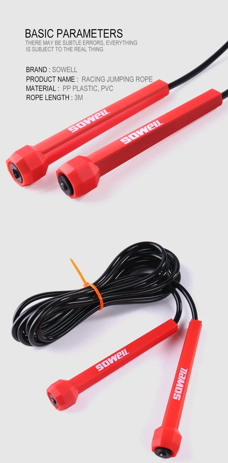 Jumping Exercise Equipment Adjustable Boxing Skipping Sport Jump Rope