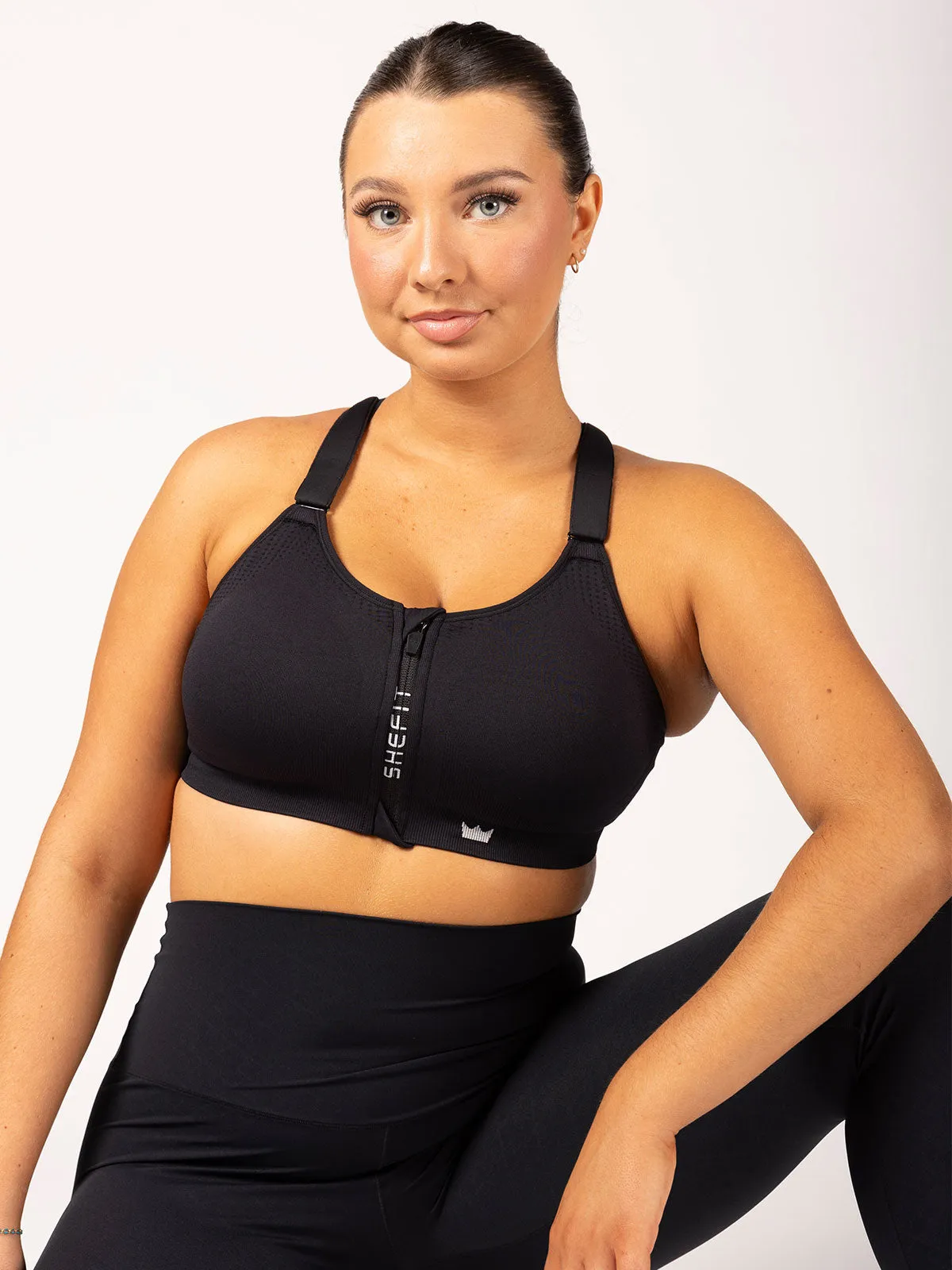 Low Impact Sports Bra - Black