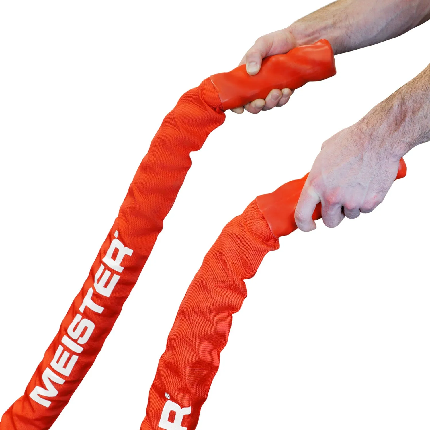 Meister BEAST Professional Sheathed Battle Rope - 2.5" Diameter / Red