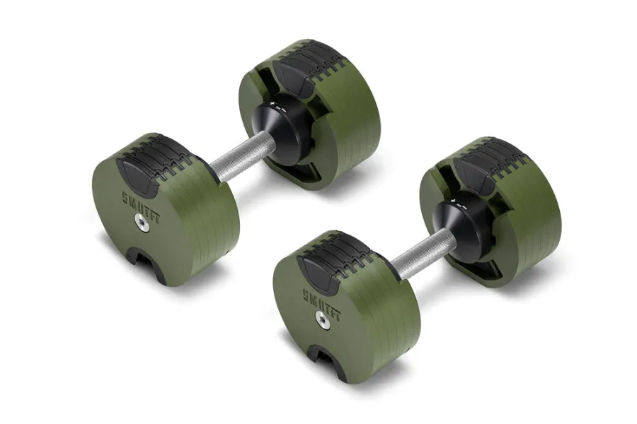 NÜOBELL 50lb Adjustable Dumbbells