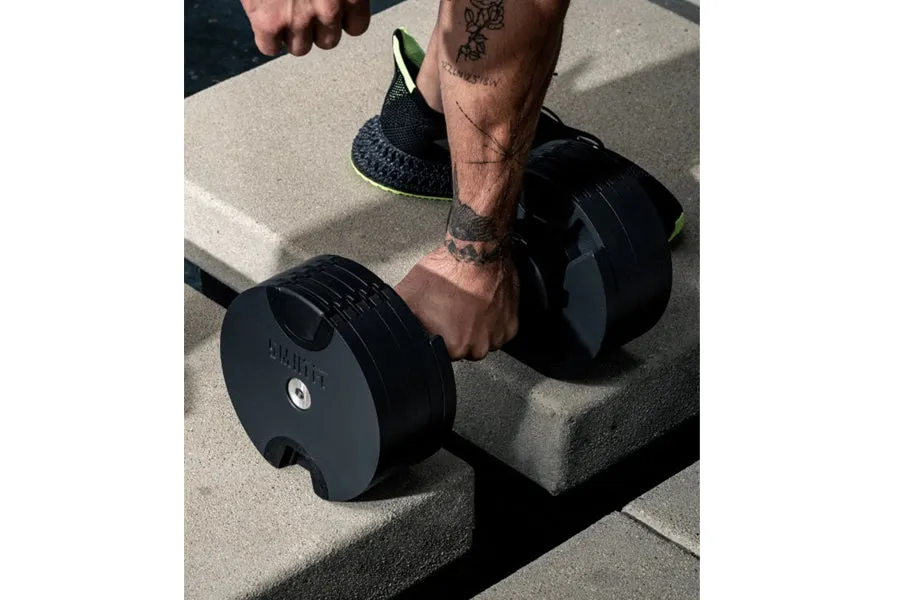 NÜOBELL 50lb Adjustable Dumbbells