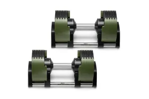 NÜOBELL 50lb Adjustable Dumbbells