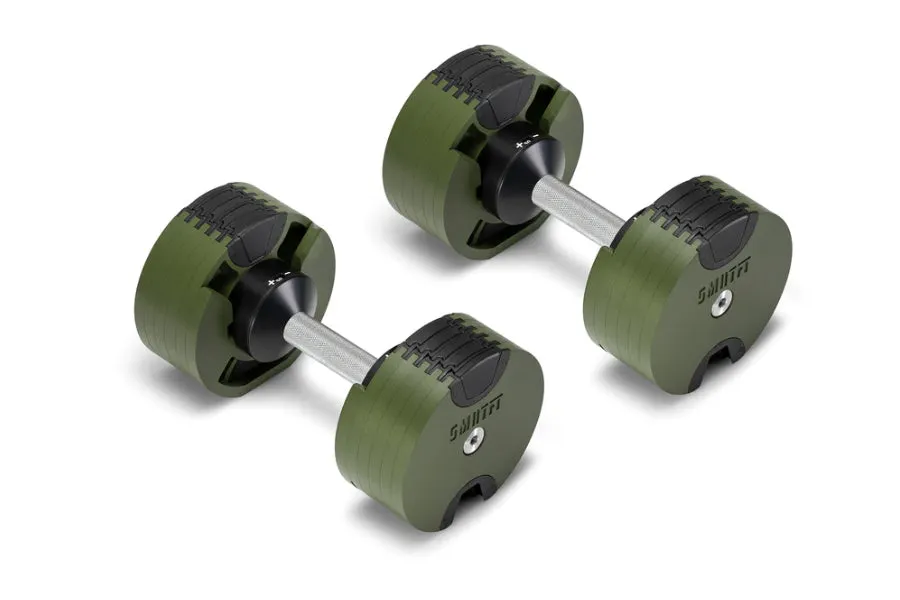 NÜOBELL 50lb Adjustable Dumbbells