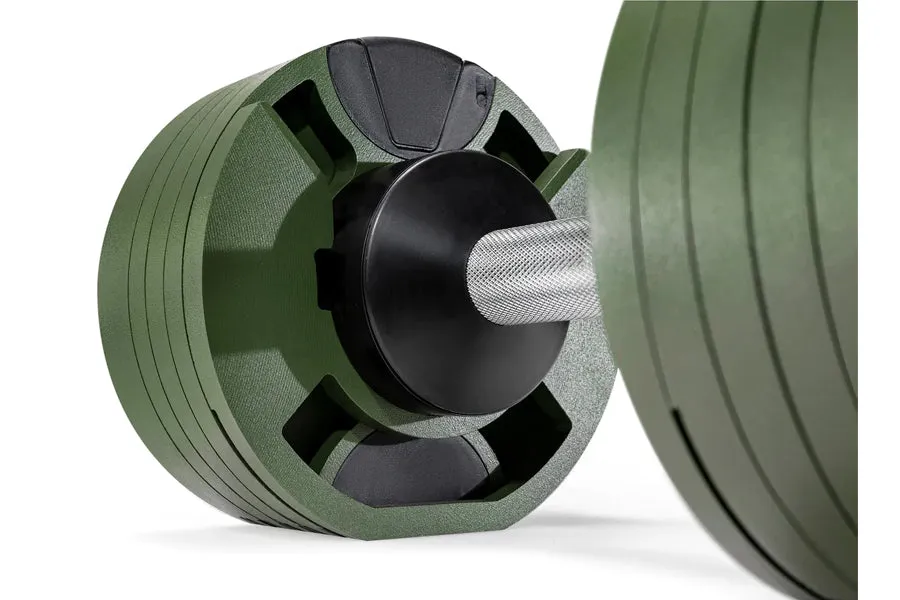 NÜOBELL 50lb Adjustable Dumbbells