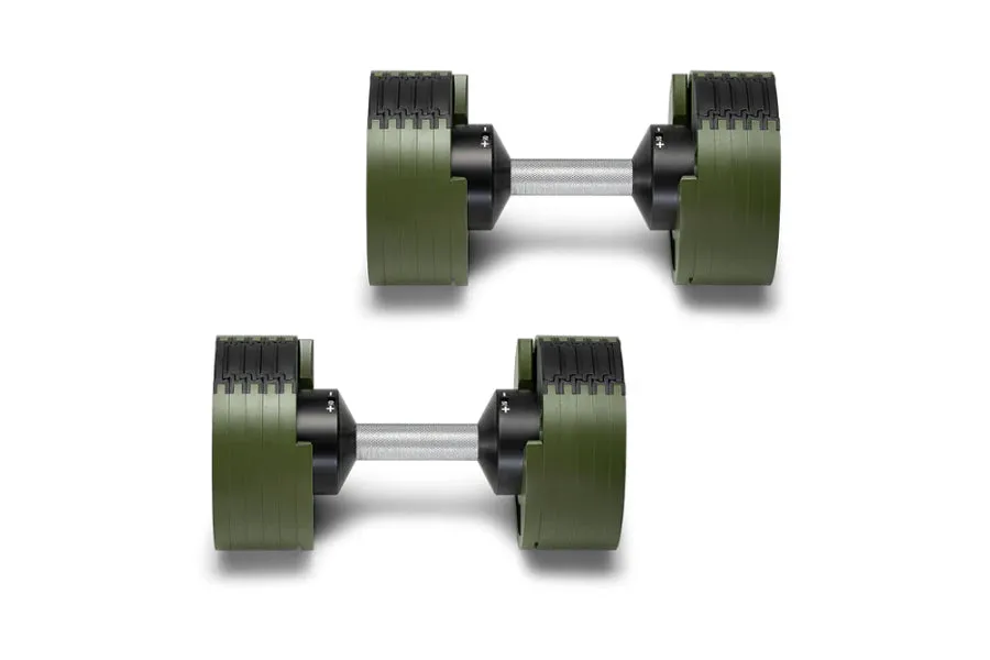 NÜOBELL 50lb Adjustable Dumbbells