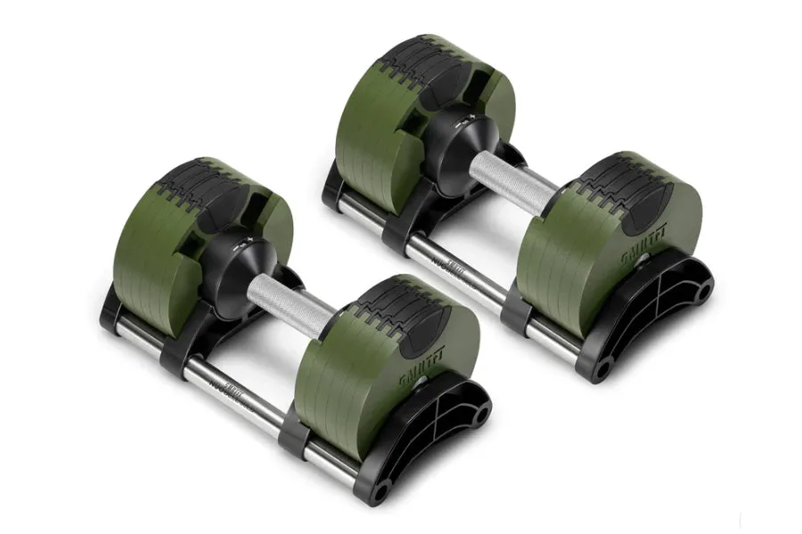 NÜOBELL 50lb Adjustable Dumbbells