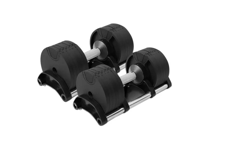 NÜOBELL 80lb Adjustable Dumbbells