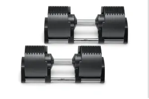 NÜOBELL 80lb Adjustable Dumbbells