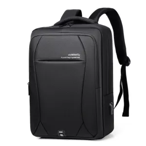 OUMANTU 2101-1 Large Capacity Backpack Waterproof Computer Bag, Color: Ant Cloth Black