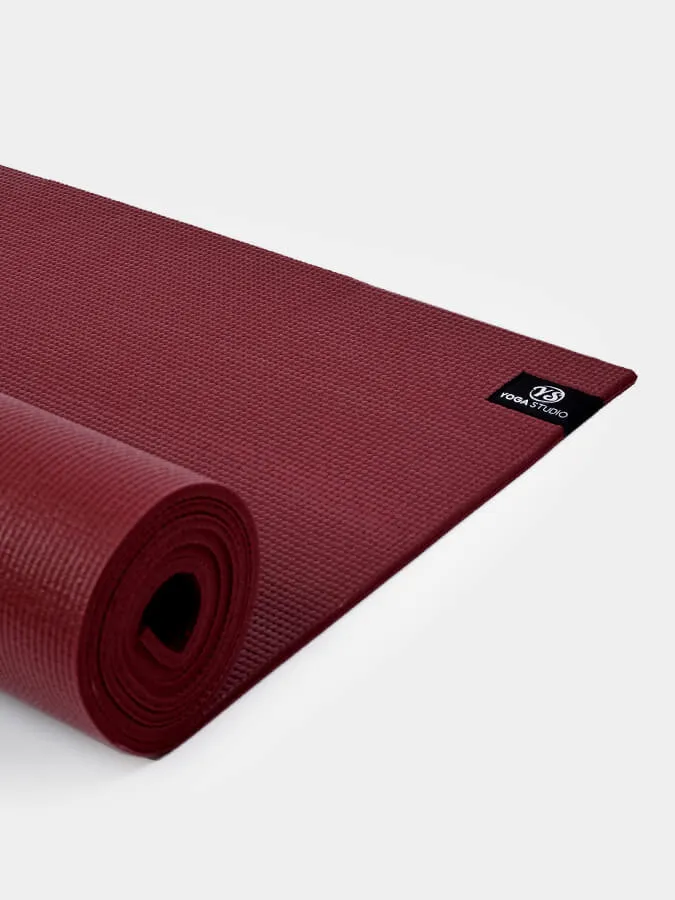 Personalised Yoga Mat 6mm With Custom Design - Raspberry