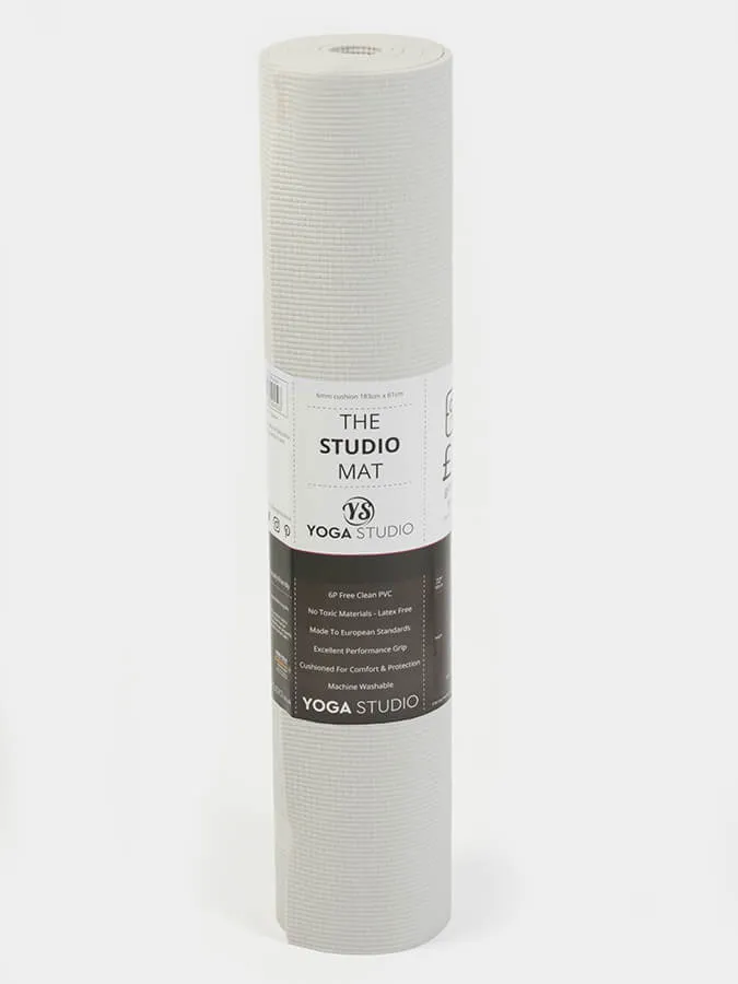 Personalised Yoga Mat 6mm With Custom Design - White No Label