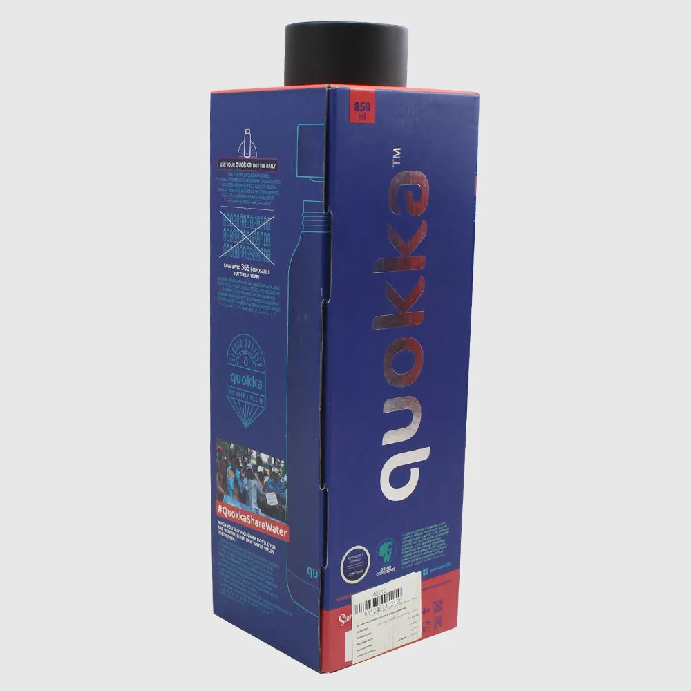 Quokka Black Thermal Bottle Stainless Steel Ultramarine (850 ml)