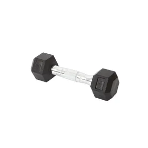 Rubber Hex Dumbbells Pairs York 2.5 to 125 lbs