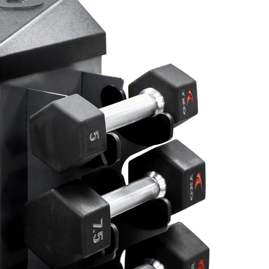 TKO 8 PAIR VERTICAL DUMBBELL RACK