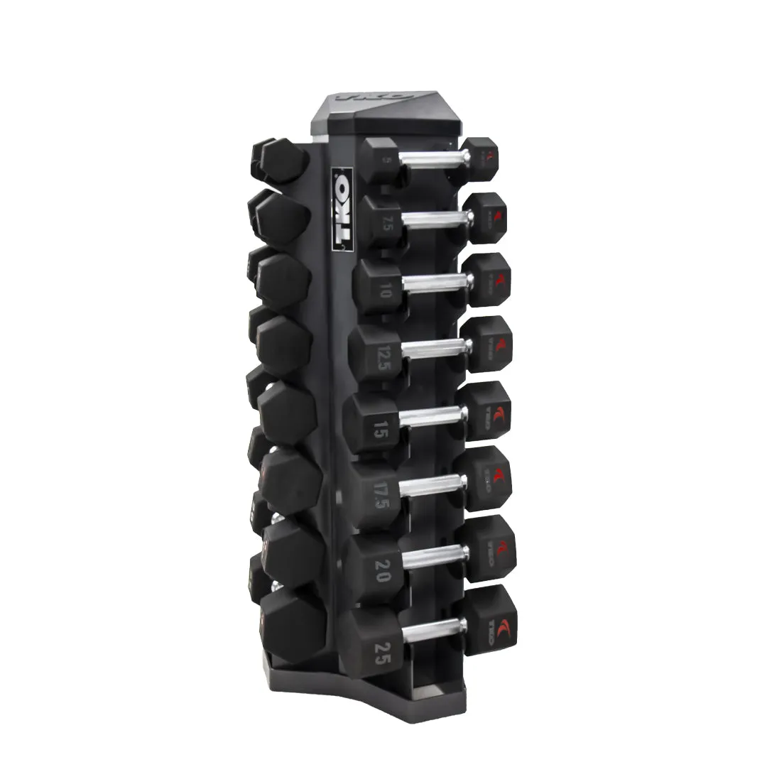 TKO 8 PAIR VERTICAL DUMBBELL RACK