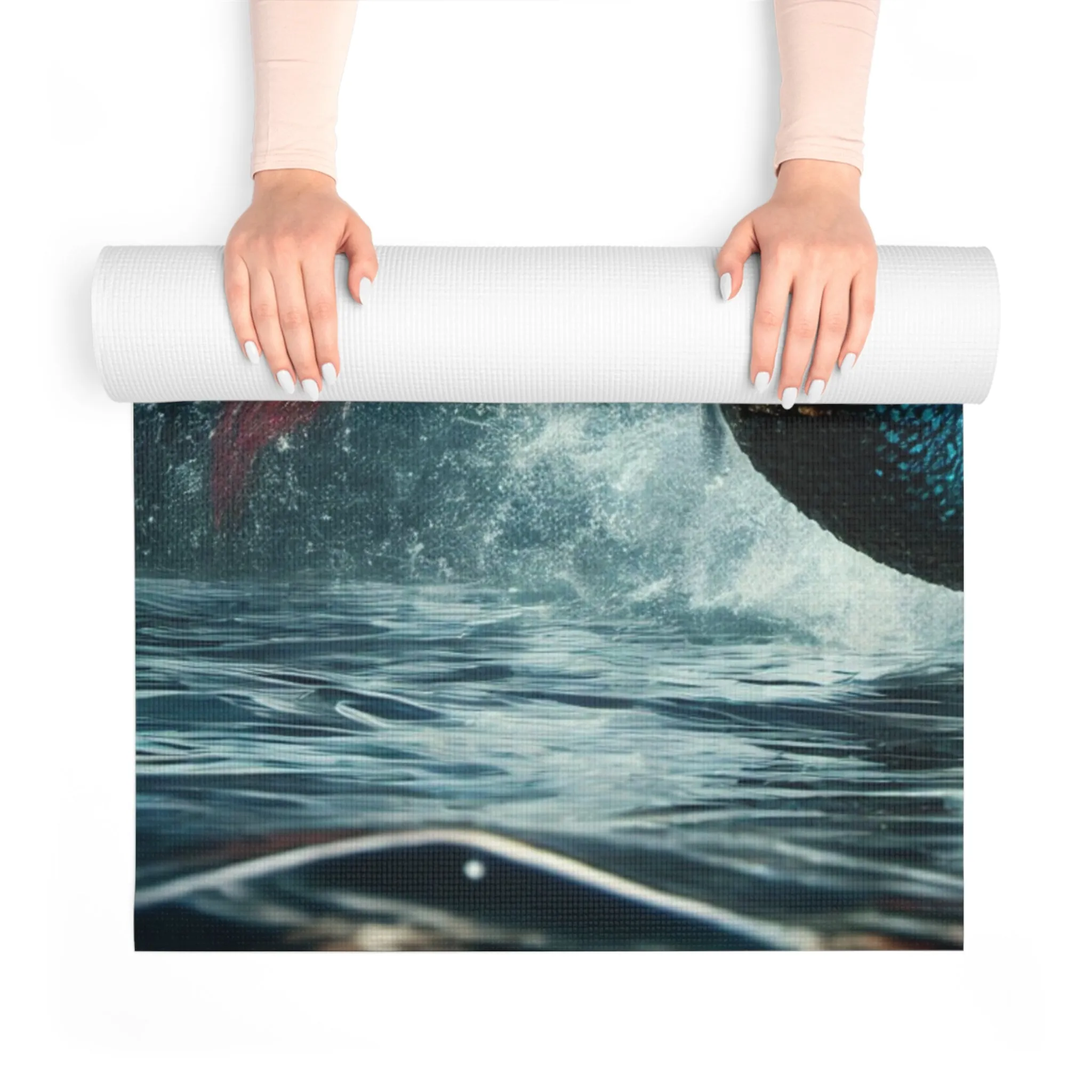 Warrior Mermaid Foam Yoga Mat