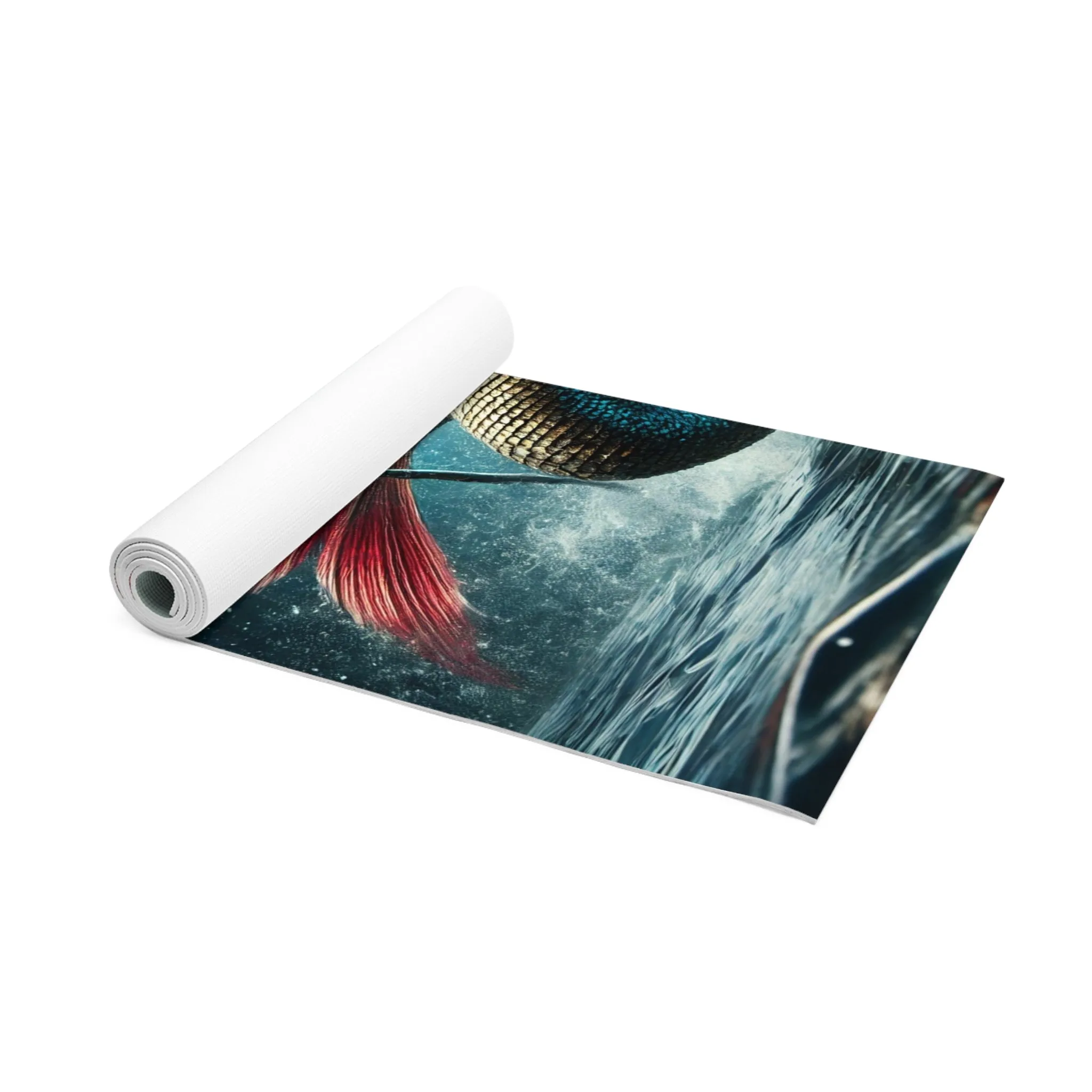 Warrior Mermaid Foam Yoga Mat