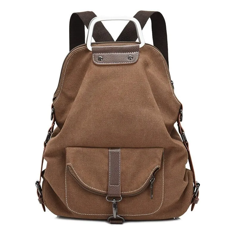 Women Large Capacity Canvas Backpacks