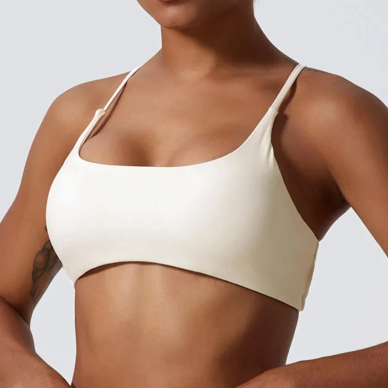 Women's Super Soft Cross Back Sports Bra